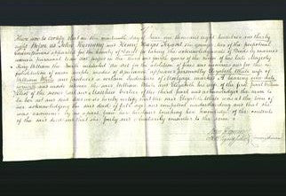 Deed by Married Women - Elizabeth White-Original Ancestry