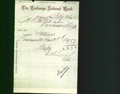 Bank Letterhead - Exchange National Bank