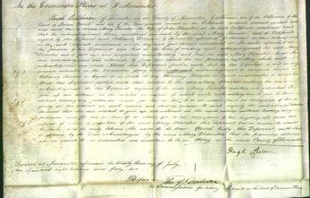 Court of Common Pleas - Mary Thornber-Original Ancestry