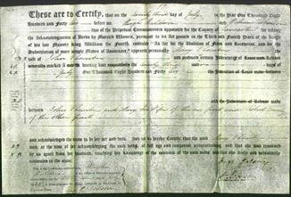 Deed by Married Women - Mary Thornber-Original Ancestry