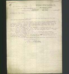 Letterhead - Biddle Purchasing Co.