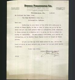 Letterhead - Biddle Purchasing Co.