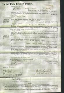 Court of Common Pleas - Mary Ann Vale-Original Ancestry