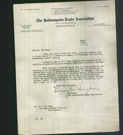 Letterhead - The Indianapolis Trade Association