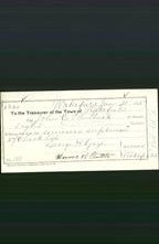 Wakefield, Massachusetts Payment Voucher - John C Philbrick