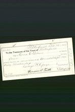 Wakefield, Massachusetts Payment Voucher - Moses E Brown