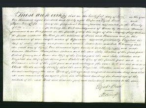 Deed by Married Women - Elizabeth Stratton-Original Ancestry