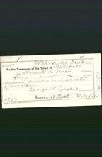 Wakefield, Massachusetts Payment Voucher - Frank H Moore