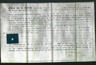 Deed by Married Women - Mary Smurthwaite-Original Ancestry
