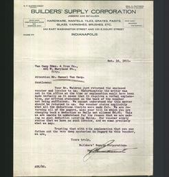 Letterhead - Builder's Supply Corporation