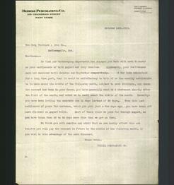 Letterhead - Biddle Purchasing Co.