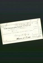 Wakefield, Massachusetts Payment Voucher - Gilman P Dore