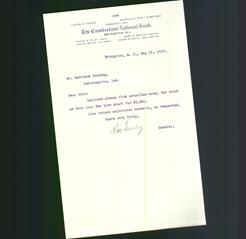 Letterhead - The Cumberland National Bank