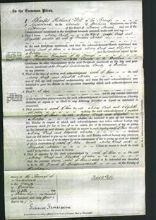 Court of Common Pleas - Mary Crisp and Elizabeth Morton-Original Ancestry