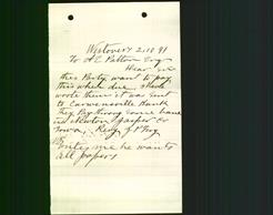 Business Letterhead - J. P. Fury