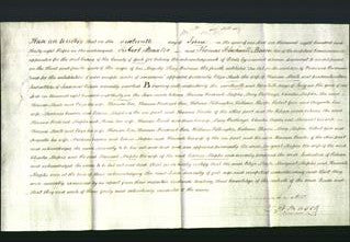 Deed by Married Women - Eliza Moate, Hannah Maples and Margaret Maples-Original Ancestry