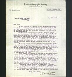 Letterhead - National Geographic Society