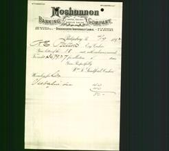 Bank Letterhead - Moshannon Banking Company