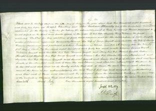 Deed by Married Women - Eleanor Guyatt and Matilda Marchment-Original Ancestry