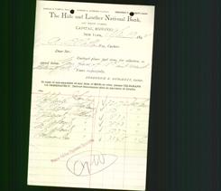 Bank Letterhead - Hide and Leather National Bank