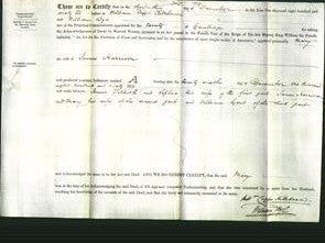 Deed by Married Women - Mary Harrison-Original Ancestry