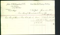 Letterhead - John P. Hollingshead & Co.