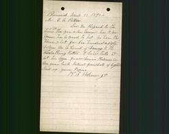 Business Letterhead - W. J. Holmes