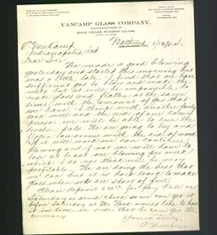 Letterhead - VanCamp Glass Company