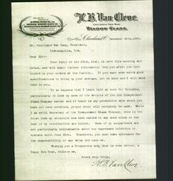 Letterhead - H.B. Van Cleve