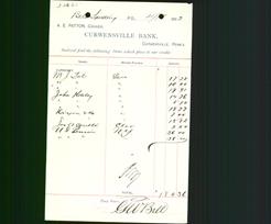 Business Letterhead - G. W. Bill