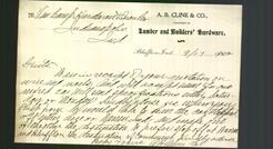 Letterhead - A.B. Cline & Co.