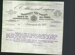 Letterhead - E. C. Atkins and Company