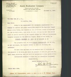 Letterhead - Assets Realization Company