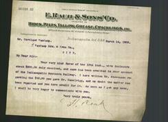 Letterhead - E. Rauh & Sons' Co.