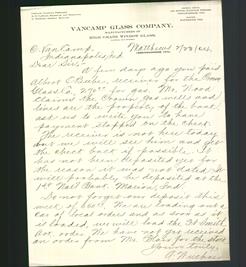 Letterhead - VanCamp Glass Company