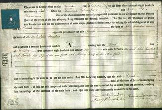 Deed by Married Women - Sarah Sanders-Original Ancestry