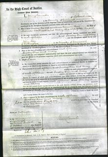 Court of Common Pleas - Loveday Cannon, Ann Northcott and Mary Harfoot-Original Ancestry