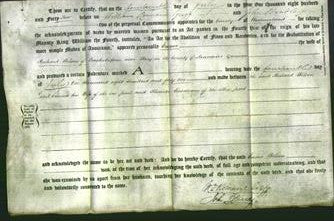 Deed by Married Women - Emma Wilson-Original Ancestry