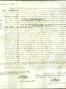 Court of Common Pleas - Sarah Aakin, Mary Spencer and Elizabeth Onions-Original Ancestry