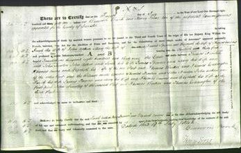 Deed by Married Women - Sarah Aakin, Mary Spencer and Elizabeth Onions-Original Ancestry