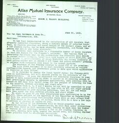 Letterhead - Atlas Mutual Insurance Company