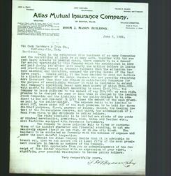 Letterhead - Atlas Mutual Insurance Company