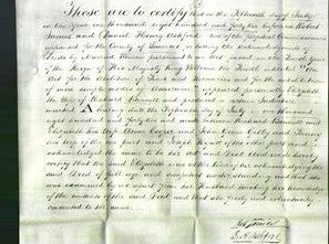 Deed by Married Women - Elizabeth Bennett-Original Ancestry