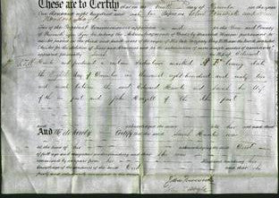 Deed by Married Women - Sarah Hunter-Original Ancestry