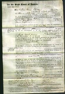 Court of Common Pleas - Martha Croft-Original Ancestry