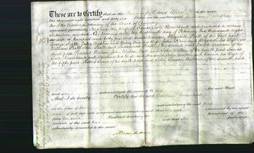 Deed by Married Women - Caroline Bowerbank-Original Ancestry