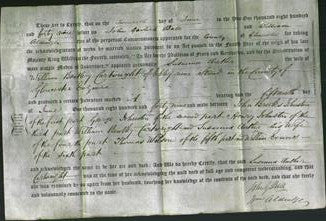 Deed by Married Women - Susanna Arther Cartwright-Original Ancestry