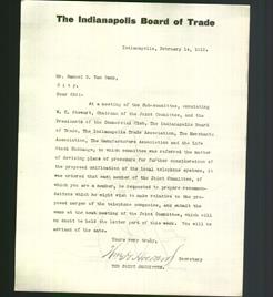 Letterhead - The Indianapolis Board of Trade