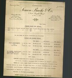 Letterhead - Semon Bache & Co.