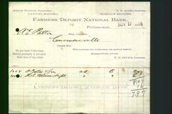 Bank Letterhead - Farmers Deposit National Bank